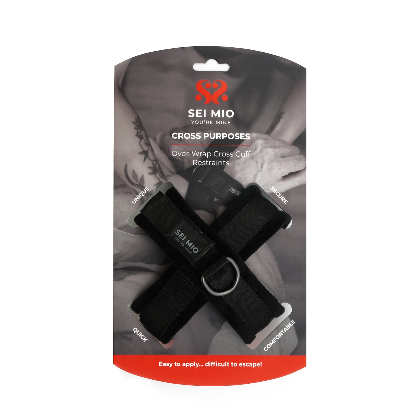 Cross Purposes - Over-wrap Cross Cuff Restraints