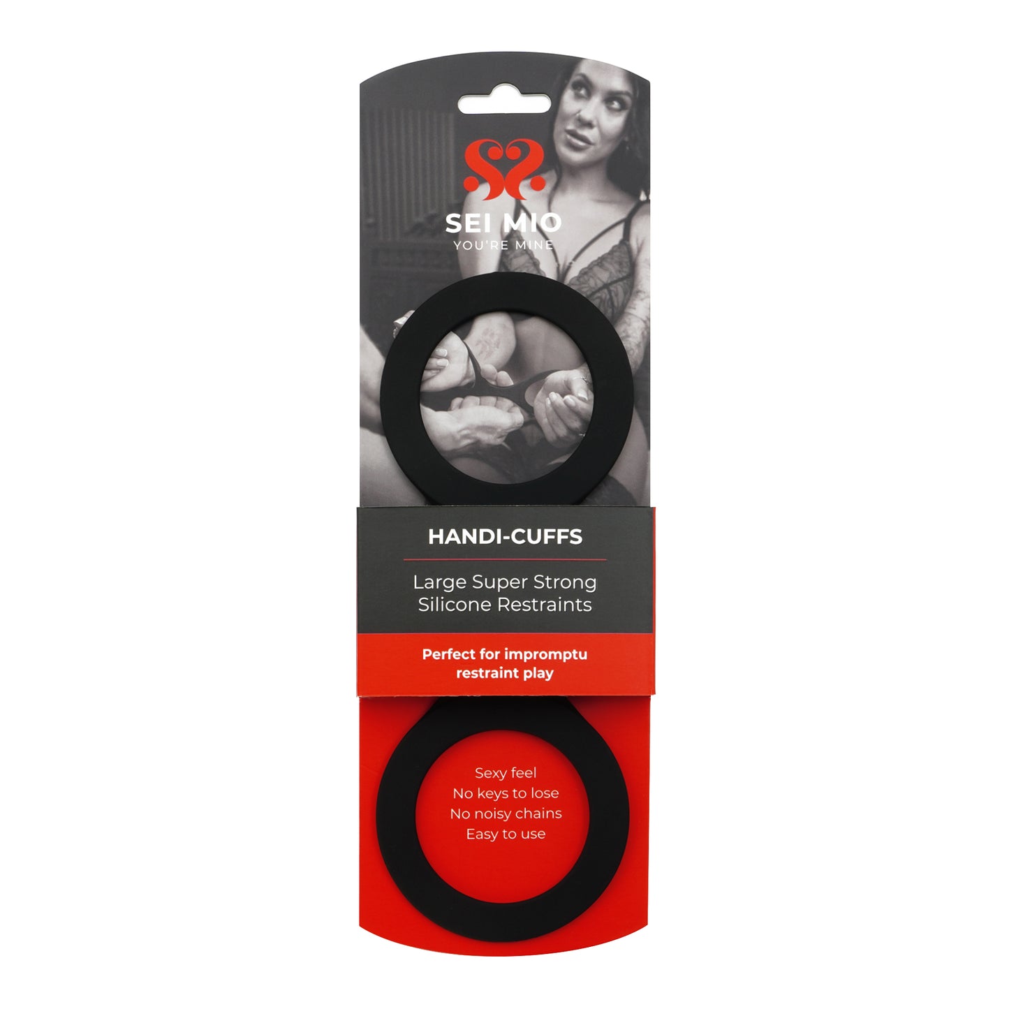 Handi-Cuffs Large - Super Strong Silicone Restraints